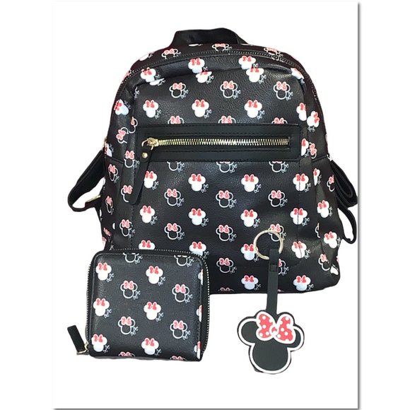 Disney Accessories Disney Minnie Mouse Mini Backpack Set Mini Mouse